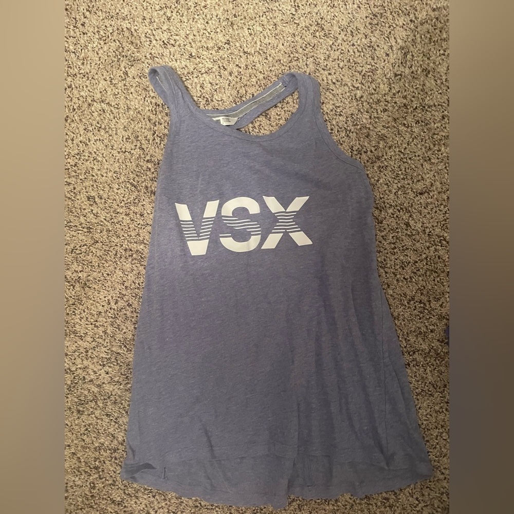 Victoria’s Secret sports tank top. Purple, size small.